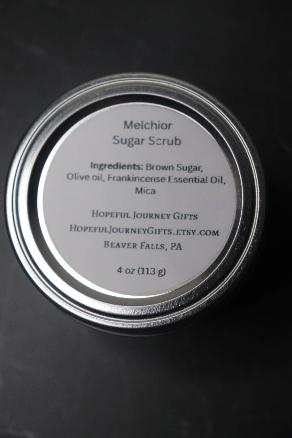 Melchior Frankincense Sugar Scrub