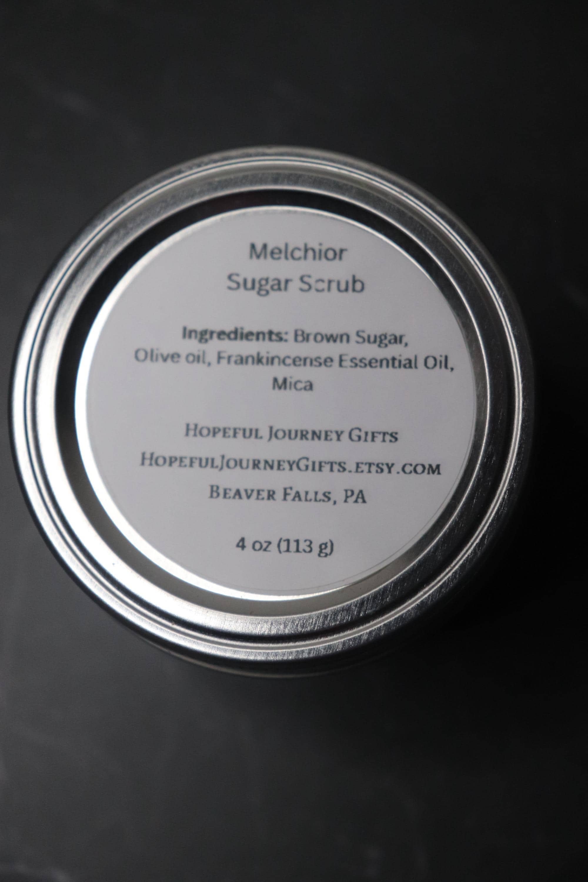 Melchior Frankincense Sugar Scrub