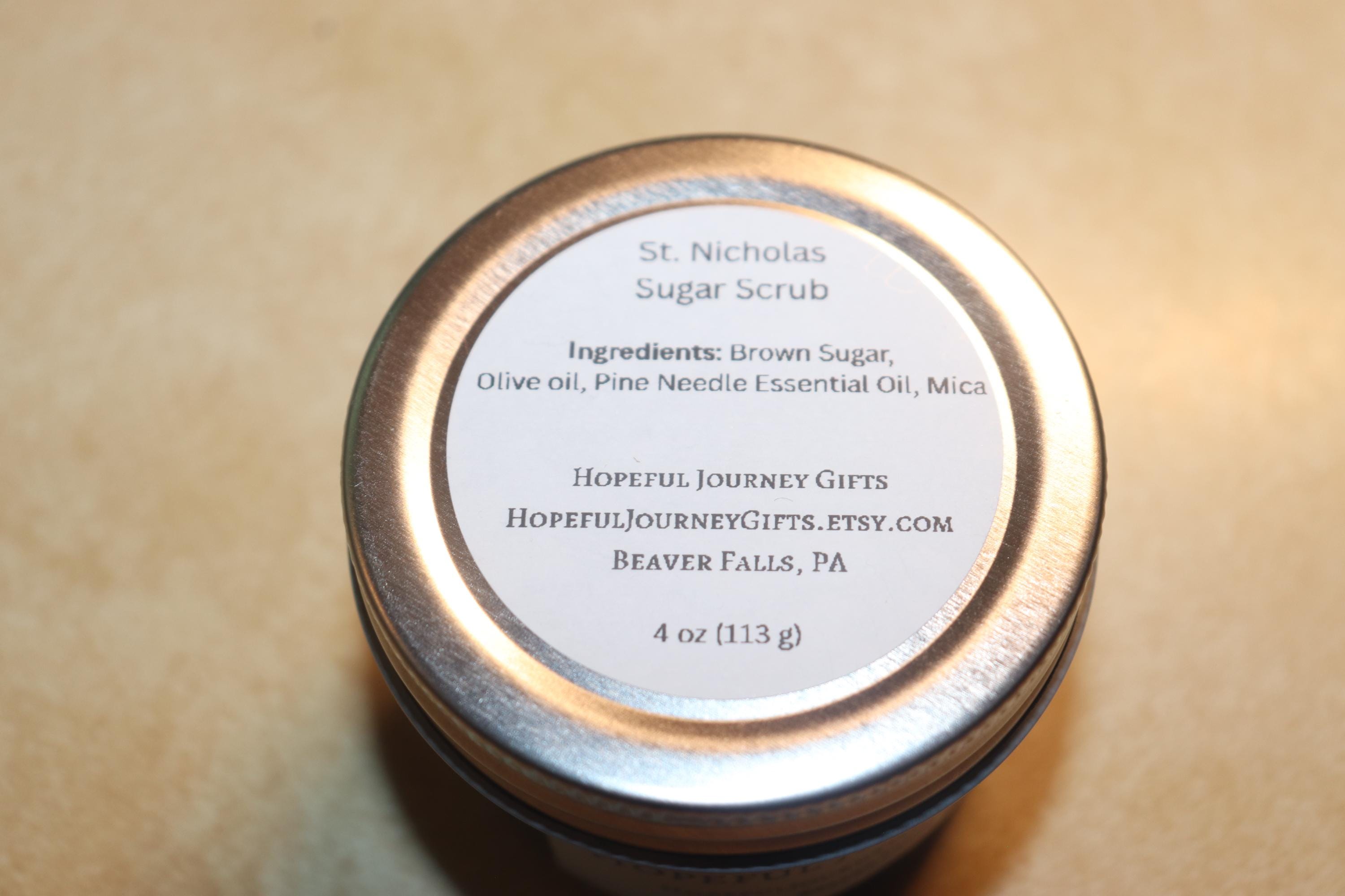 St. Nicholas Pine Needle Sugar Scrub