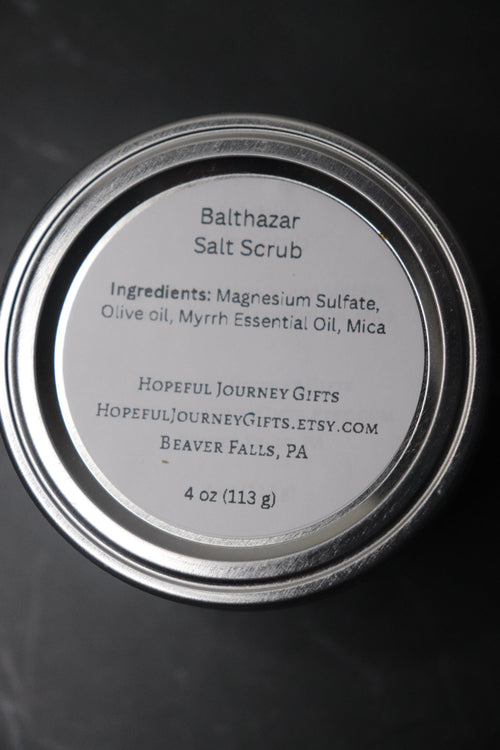Balthazar Myrrh Salt Scrubs