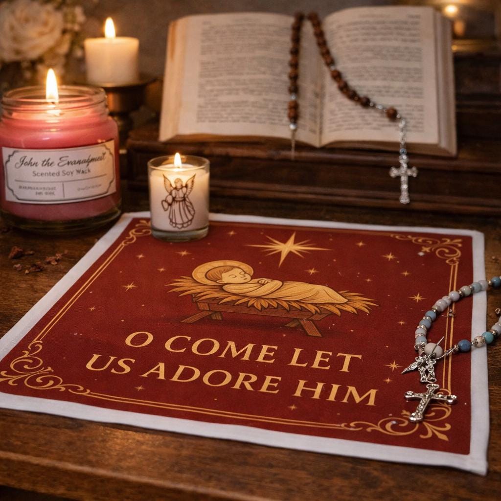 Christmas Mini Altar Cloth