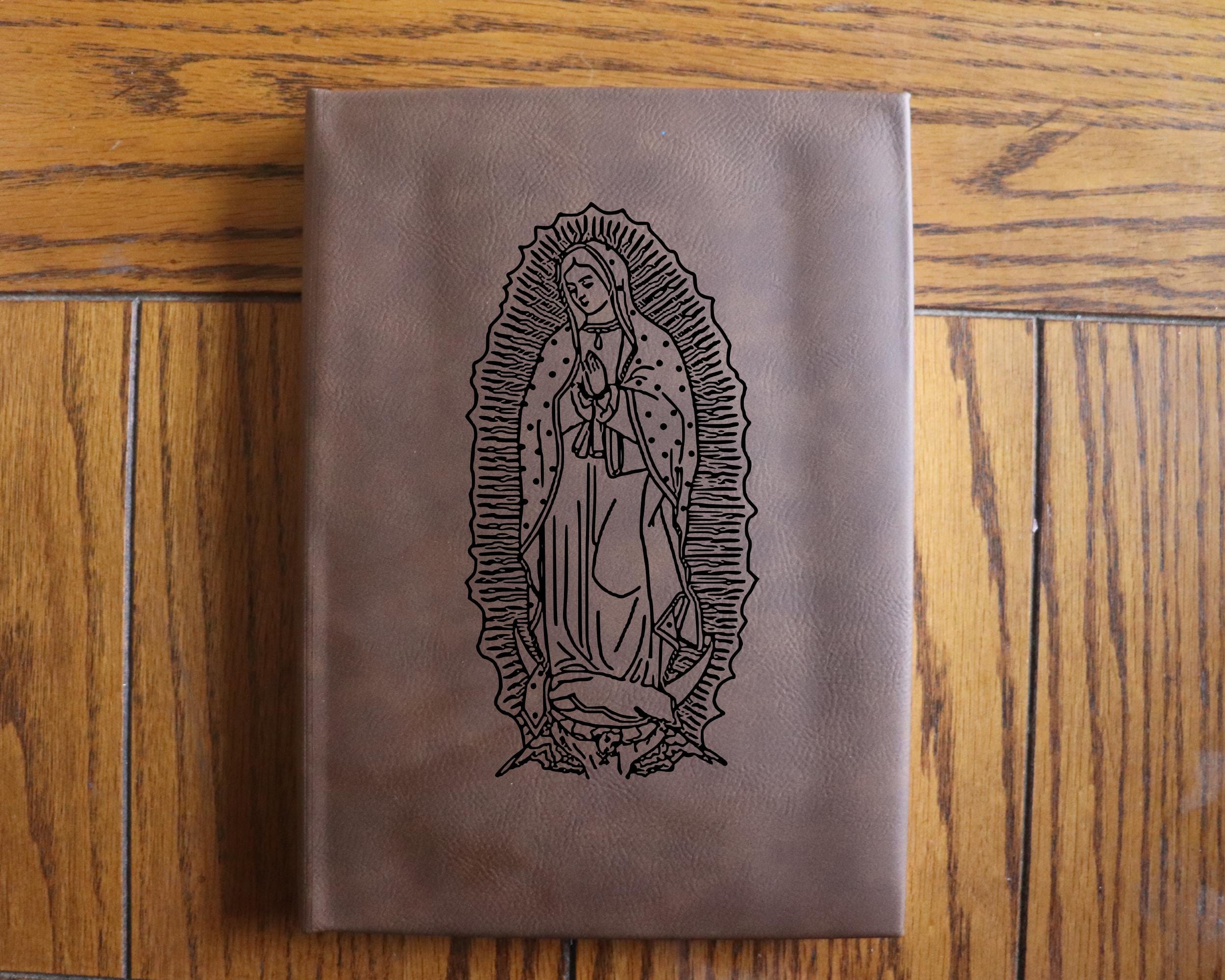 Our Lady of Guadalupe Leatherette Hardcover Journal (112 Page, 7" x 9.75")