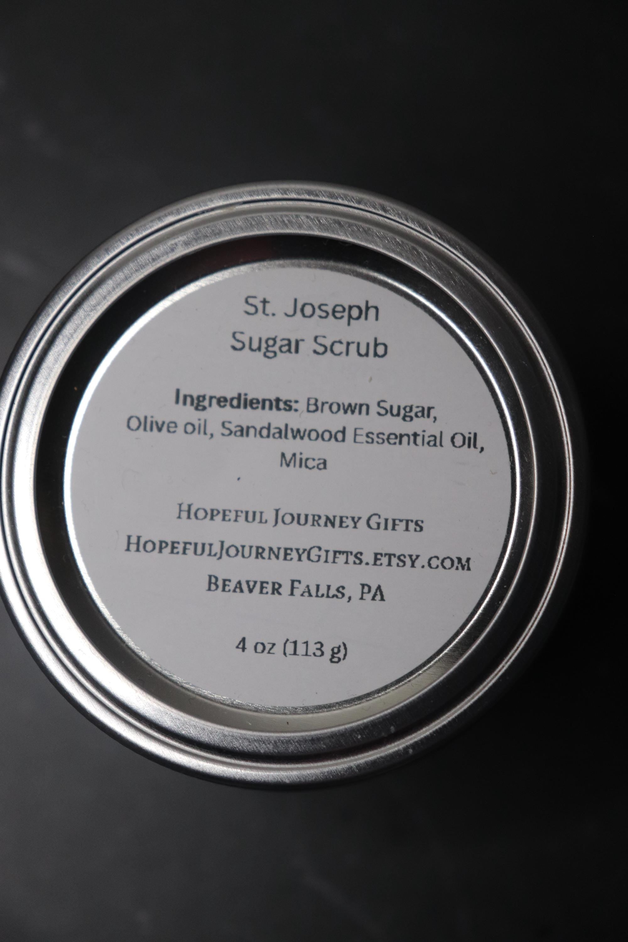 St. Joseph Sandalwood Sugar Scrub