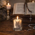 Guardian Angel Clear Votive Holder