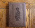 Our Lady of Lourdes Leatherette Hardcover Journal (112 Page, 7" x9.75")