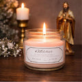 Melchior Frankincense Candle – 8 oz Soy Mason Jar (40+ Hour Burn)
