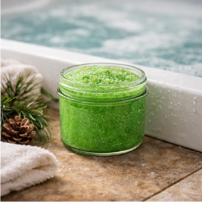 St. Nicholas Pine Needle Salt Scrub
