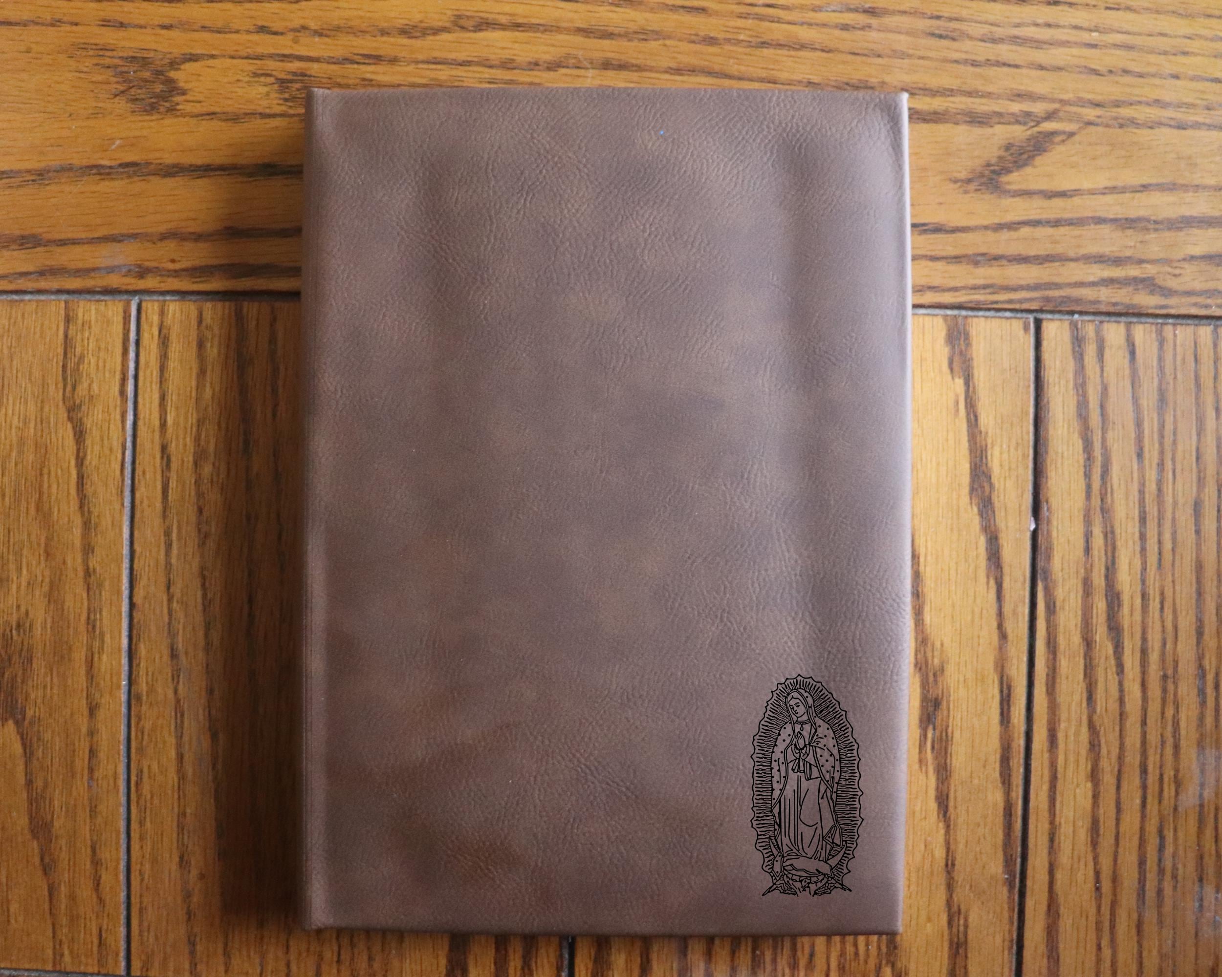 Our Lady of Guadalupe Leatherette Hardcover Journal (112 Page, 7" x 9.75")
